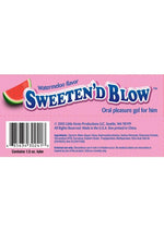 Load image into Gallery viewer, Sweeten D Blow Flavored Oral Pleasure Gel 1.5oz - Watermelon