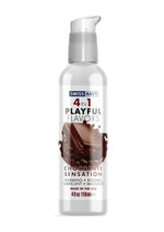 Load image into Gallery viewer, Swiss Navy 4 In 1 Flavored Lubricant 4oz - Chocolate Sensation