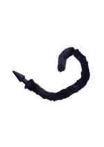 Load image into Gallery viewer, Tailz Black Cat Tail Anal Plug and Mask