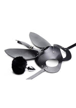 Load image into Gallery viewer, Tailz Bunny Tail Anal Plug and Mask