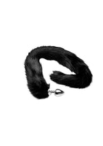 Load image into Gallery viewer, Tailz Extra Long Midnight Mink Tail - Black