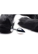 Load image into Gallery viewer, Tailz Extra Long Midnight Mink Tail