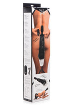 Load image into Gallery viewer, Tailz Moving and Vibrating Fox Tail - Black/Grey