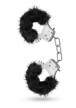 Load image into Gallery viewer, Temptasia Plush Fur Cuffs - Black