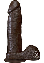 Load image into Gallery viewer, The Realistic Cock Dildo - Black - 8in