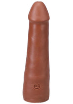 Load image into Gallery viewer, The Realistic Cock Ultraskyn Removable Vac-U-Lock Suction Cup - Caramel/Chocolate - 7in