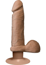 Load image into Gallery viewer, The Realistic Cock Ultraskyn Vibrating Dildo - Caramel - 6in