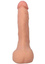 Load image into Gallery viewer, The Realistic Cock with Balls Ultraskyn Squirting with Removable Vac-U-Lock Suction Cup - Vanilla - 9.5in