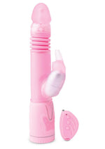 Load image into Gallery viewer, Remote Control Thrusting Rabbit Pearl Vibrator - Pink