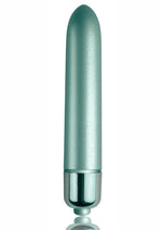 Load image into Gallery viewer, Touch Of Velvet Bullet Vibrator - Aqua Lily/Teal