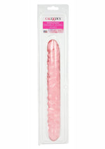 Load image into Gallery viewer, Translucence Veined Double Dildo - Pink - 12in