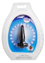 Load image into Gallery viewer, Trinity Vibes Vibrating Bum Tickler Mini Anal Plug - Black - Small