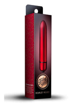 Load image into Gallery viewer, Truly Yours Scarlet Velvet Bullet Vibrator - Red