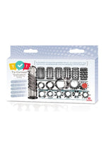 Load image into Gallery viewer, Try-Curious Cock Ring and Sleeve - Smoke - Set