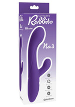 Load image into Gallery viewer, Ultimate Rabbits No 3 Plum Vibrator Multi Speed Waterproof Rechargeable