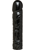 Load image into Gallery viewer, Vac-U-Lock Classic Codeblack Dildo - Black - 8in