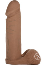 Load image into Gallery viewer, Vac-U-Lock Ultraskyn Dildo - Chocolate - 8in