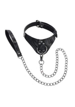 Load image into Gallery viewer, Velvet Noir Collar and Leash - Black