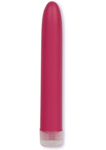 Load image into Gallery viewer, Velvet Touch Vibes Waterproof Vibrator 7in - Dusty - Red/Rose