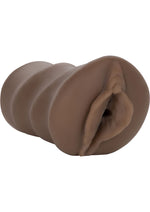 Load image into Gallery viewer, Vivid Raw Pound It Stroker - Pussy - Chocolate