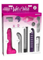 Load image into Gallery viewer, Wet and Wild Pleasure Vibrating Sleeve Collection