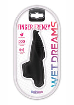 Load image into Gallery viewer, Wet Dreams Finger Frenzy Play Vibe Waterproof - Black