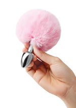 Load image into Gallery viewer, WhipSmart Fluffy Bunny Metal Plug with Tail
