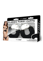 Load image into Gallery viewer, WhipSmart Furry Cuffs with Eye Mask - Black