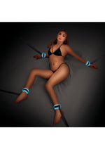 Load image into Gallery viewer, WhipSmart Glow In The Dark Bed Restraints with Adjustable Cuff