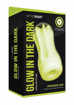 Load image into Gallery viewer, WhipSmart Glow In The Dark Stroker Cup - Glow In The Dark/Green