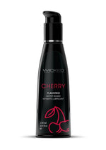 Load image into Gallery viewer, Wicked Aqua Water Based Flavored Lubricant Cherry - 4oz