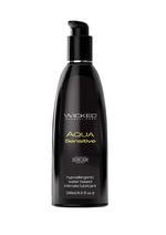 Load image into Gallery viewer, Wicked Aqua Water Based Sensitive Hypoallergenic Lubricant - 8oz