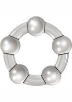 Load image into Gallery viewer, Zero Tolerance Three Amigos Beaded Cock Ring Kit - Smoke - 3 Piece Kit