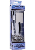 Load image into Gallery viewer, Zeus Electrosex Body Light Twilight Wand Electro Conductor - Gray/Metal