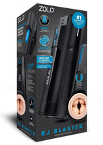 Load image into Gallery viewer, ZOLO BJ Blaster Rechargeable Mouth Masturbator - Black