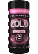 Load image into Gallery viewer, ZOLO Deep Throat Cup Masturbator - Pink