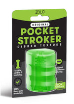 Load image into Gallery viewer, ZOLO Original Pocket Stoker Ribbed Texture - Mouth - Green