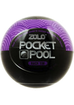 Load image into Gallery viewer, ZOLO Pocket Pool Rack 'Em Masturbator Sleeve - Purple