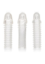 Load image into Gallery viewer, 3 Piece Extension Kit Textured 6in Each - Clear
