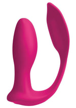 Load image into Gallery viewer, 3Some Double Ecstasy Silicone Rechargeable Vibrator with Remote Control
