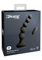 Load image into Gallery viewer, 3Some Wall Banger Silicone Rechargeable Remote Control Anal Beads - Black
