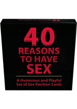 Load image into Gallery viewer, 40 Reasons to Have Sex
