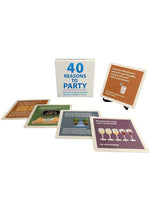 Load image into Gallery viewer, 40 Reasons to Party Card Game
