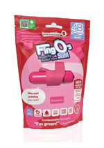 Load image into Gallery viewer, 4b Fingo Slim Finger Vibrator - Strawberry
