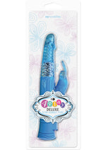 Load image into Gallery viewer, 4Play Deluxe Slim Rabbit Vibrator - Blue
