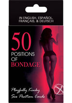 Load image into Gallery viewer, 50 Positions Of Bondage Sex Position Cards
