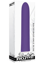 Load image into Gallery viewer, 7 Function Rechargeable Slim Vibrator - Purple
