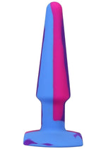 Load image into Gallery viewer, A-Play Groovy Silicone Anal Plug 5in - Fuschia
