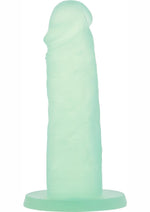Load image into Gallery viewer, Addiction Cocktails Vibrating Silicone Dildo - Green/Mint Mojito - 5.5in
