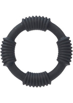 Load image into Gallery viewer, Adonis Silicone Cock Ring Hercules - Black
